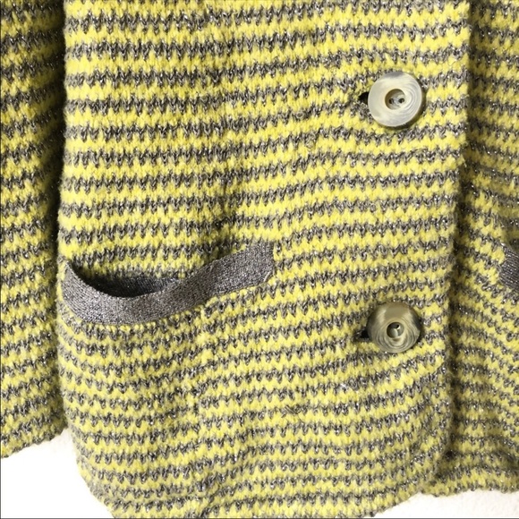 ANTHROPOLOGIE MOTH Striped Cardigan Size M - Picture 2 of 5